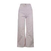 Elisabetta Franchi Dragkedja Knapp Dam Jeans Pink, Dam