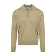 Ami Paris Havana Tonal ADC Polo Shirt Beige, Herr