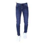 True Rise Jeansbyxor För Män Vuxna - Normal passform - Dp49 Blue, Herr