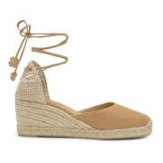 Castañer Espadrill MED 7 CM Klack Beige, Dam