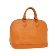 Louis Vuitton Vintage Pre-owned Laeder handvskor Orange, Dam