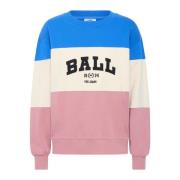 Ball Wistful Mauve Sweatshirt med Cool Print Multicolor, Dam