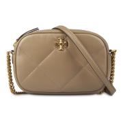 Tory Burch Diamant Quilt Kameraväska Brown, Dam