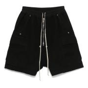 Rick Owens Cargo Shorts Black, Herr