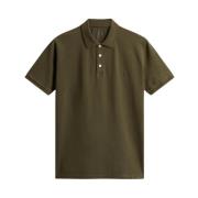 Woolrich Klassisk Polo för Sommaren Green, Herr