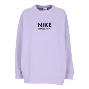 Nike Hydrangea Crewneck Fleece Sweatshirt Purple, Dam