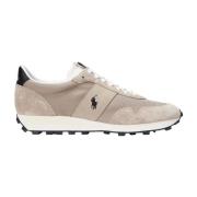 Polo Ralph Lauren Beige Sportiga Textil Sneakers för Män Beige, Herr