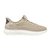 Geox Spherica Plus A Sneakers Beige, Herr