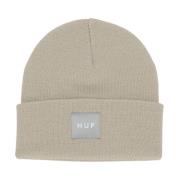 HUF Broderad Beanie Set i Putty Gray, Herr