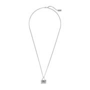 Marc Jacobs Elegant Woman Jewelry Necklace Gray, Dam