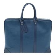 Louis Vuitton Vintage Pre-owned Laeder louis-vuitton-vskor Blue, Herr