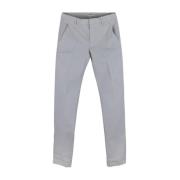 Dondup Dambyxor med knappgylf Gray, Dam