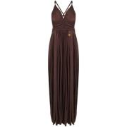 Elisabetta Franchi Party Dresses Brown, Dam