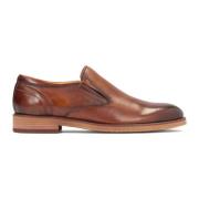 Kazar Herr slip-on bruna läder-casualskor Brown, Herr