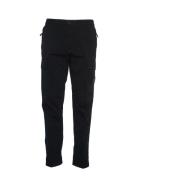 Stone Island Slim-Fit Cargo Byxor i Svart Black, Herr