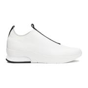 Kazar Vita slip-on sneakers i tyg White, Dam