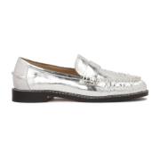 Kazar Studio Silver loafers stil halvskor Gray, Dam