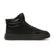 Kazar Svarta sneakers med hög skaft Black, Herr