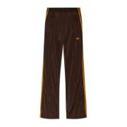 Adidas Originals Byxor med logotyp Brown, Dam