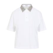 Brunello Cucinelli Vit T-shirt för kvinnor White, Dam