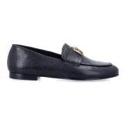 Anine Bing Svarta Stängda Läderloafers Black, Dam