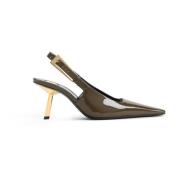 Saint Laurent Lee 75 Pumps Green, Dam