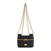 Dolce & Gabbana Svart Axelväska Ss25 Black, Dam