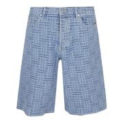 Kenzo Blå Bermuda Shorts Herrkläder Blue, Herr