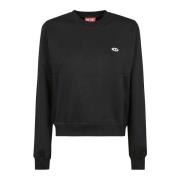 Diesel Stiligt Sweatshirt för Män Black, Dam