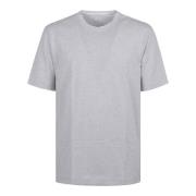 Eleventy Grå Bomull Jersey T-shirt Stilfull Gray, Herr