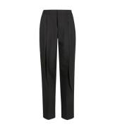 Jacquemus Stiliga Curzio Byxor Black, Dam