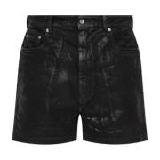 Rick Owens Geth Cutoffs Shorts Black, Herr