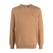 Polo Ralph Lauren Latte Brown Heather Pullover Brown, Herr