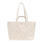 Zadig & Voltaire Väska Shopper Z XL White, Dam