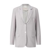 Jucca Klassisk Business Blazer Gray, Dam