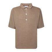 Lardini Brun T-shirt för män Brown, Herr