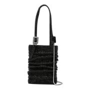 Benedetta Bruzziches Jet Black Petite Axelväska Black, Dam