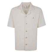 Casablanca Sommar Casual Skjorta Beige, Herr