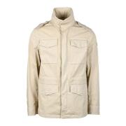 Paul & Shark Saharian Bomullsblandning Elastan Jacka Beige, Herr