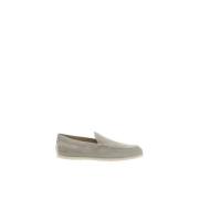 Tod's Mocka Loafers med Märkt Innersula Gray, Herr