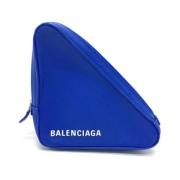 Balenciaga Vintage Pre-owned Laeder balenciaga-vskor Blue, Dam