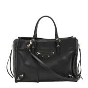 Balenciaga Vintage Pre-owned Laeder handvskor Black, Dam