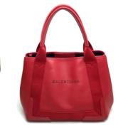 Balenciaga Vintage Pre-owned Laeder balenciaga-vskor Red, Dam