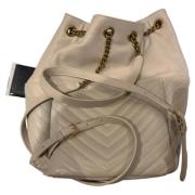 Yves Saint Laurent Vintage Pre-owned Laeder resvskor Beige, Dam