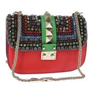 Valentino Vintage Pre-owned Laeder axelremsvskor Multicolor, Dam