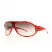 Bikkembergs Röda Acetatsolglasögon med Skiva Red, Unisex