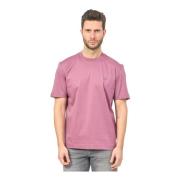 Hugo Boss Lila T-shirt med Double B-monogram Purple, Herr