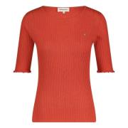 FABIENNE CHAPOT Gemma Short Sleeve Orange, Dam