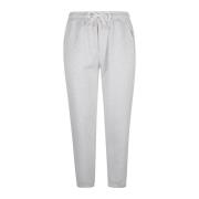 Eleventy Giza Cotton Jogger Byxor Gray, Herr