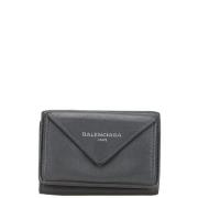 Balenciaga Vintage Pre-owned Laeder plnbcker Black, Dam